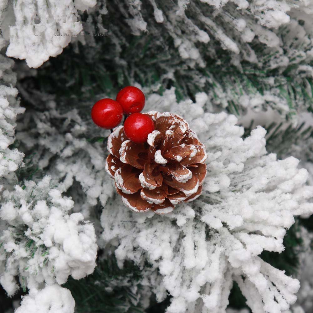 Snowy artificial pine - in several types - 150 cm-1